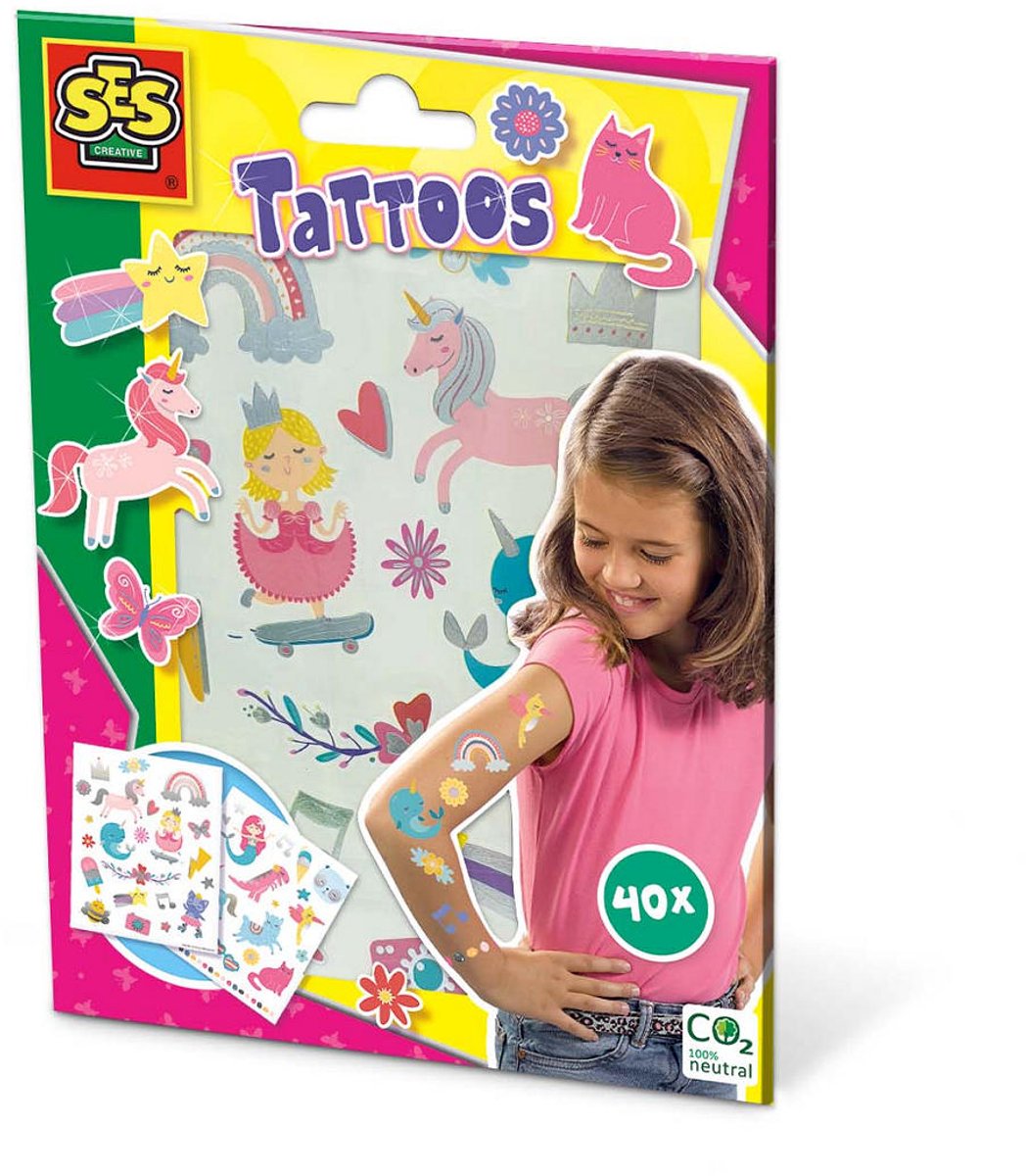 Ses creative ses tattoos voor kinderen - sprookjes