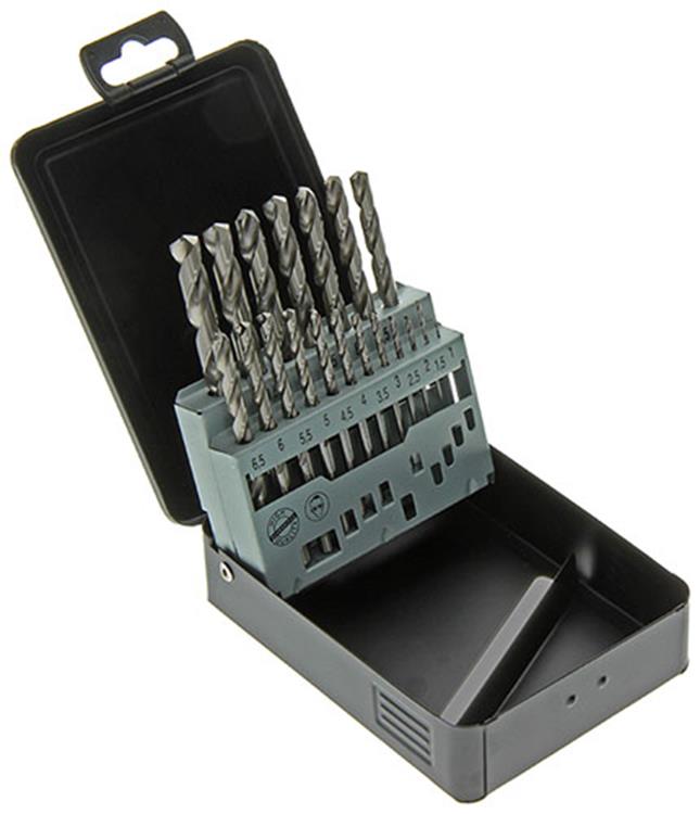 Mack 1011626 - metaalboor hss g din 338 set 19-delig 1-10mm | 3 stuks