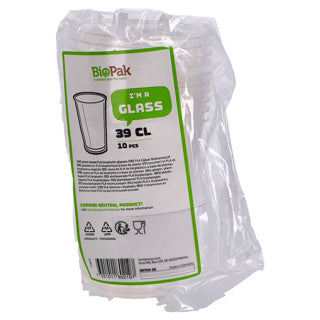Duni kunststof glazen 39 cl 10 stuks