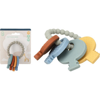 Bijtring baby silicone set 5 stuks 5kl per set | 6 stuks