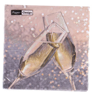 Servetten proost 33x33 cm