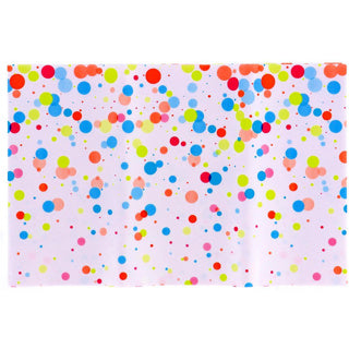 Tafellaken feestelijke bubbels multi 138x220 cm