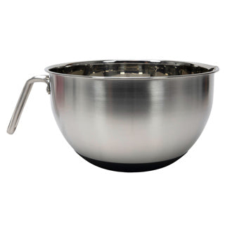 Beslagkom RVS ø 24 cm met greep