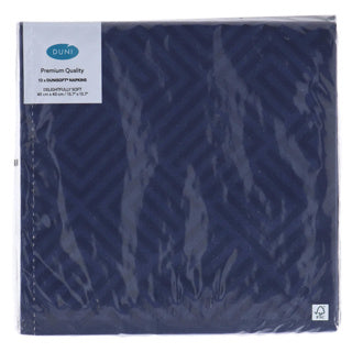Servetten mozaïek donkerblauw 40x40 cm