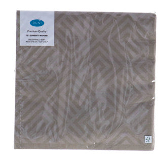 Duni servetten mozaïek granietgrijs 40x40 cm