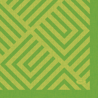 Duni servetten mozaïek kiwi 24x24 cm