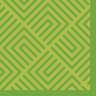 Duni servetten mozaïek kiwi 33x33 cm