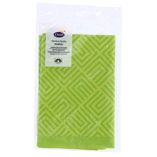 Duni napperon tafellaken mozaïek kiwi 84x84 cm