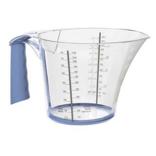 Maatbeker 0,6 l hok horizon blauw
