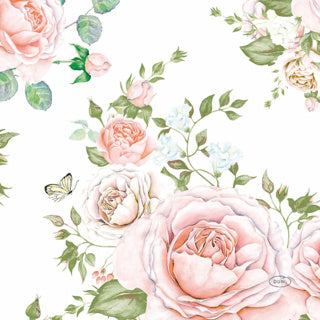 Servetten rozen glorie 33x33 cm