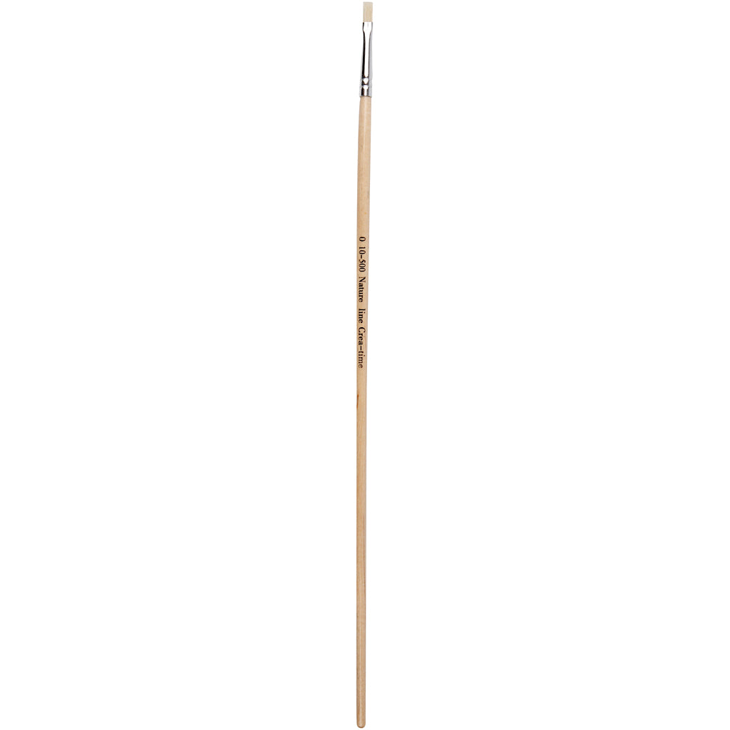 Houten Kwasten nr. 0, Lange Staal, 12e.