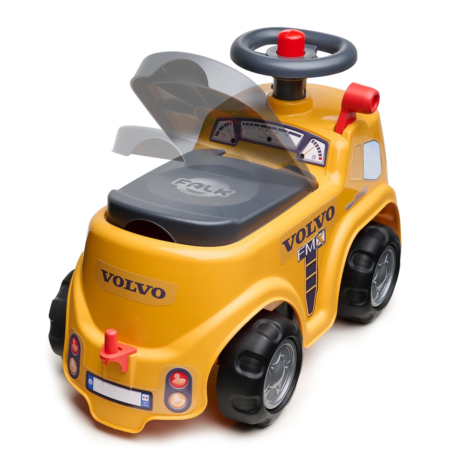 Falk loopauto constructie volvo met aanhanger