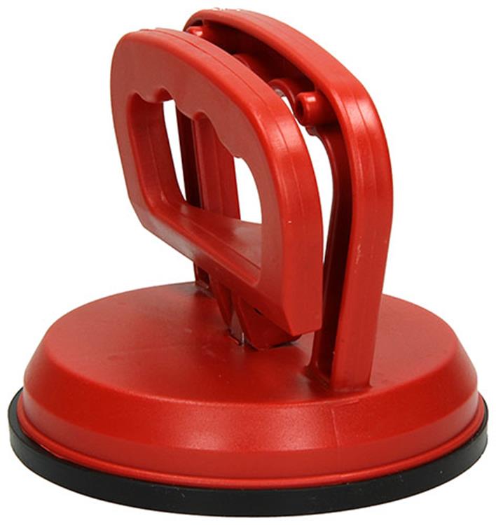 Mack 1004635 - zuignap enkel rood ø 12 cm | 4 stuks