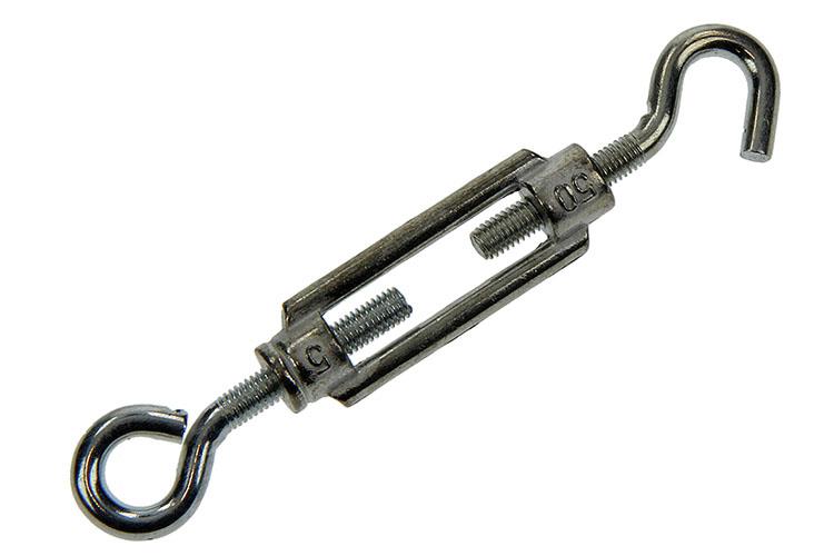 Mack 1006870 - 2 spanners: oog + haak verzinkt m5x50mm bl | 5 stuks