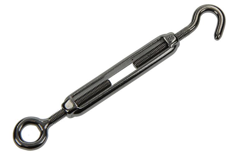 Mack 1006892 - 2 spanners: oog+haak inox5mmx50 bl | 5 stuks