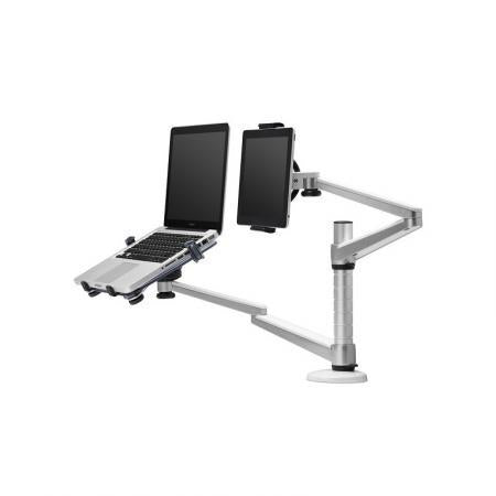 Neomounts fpma-d300notebook flatscreen- en notebook bureausteun zilver