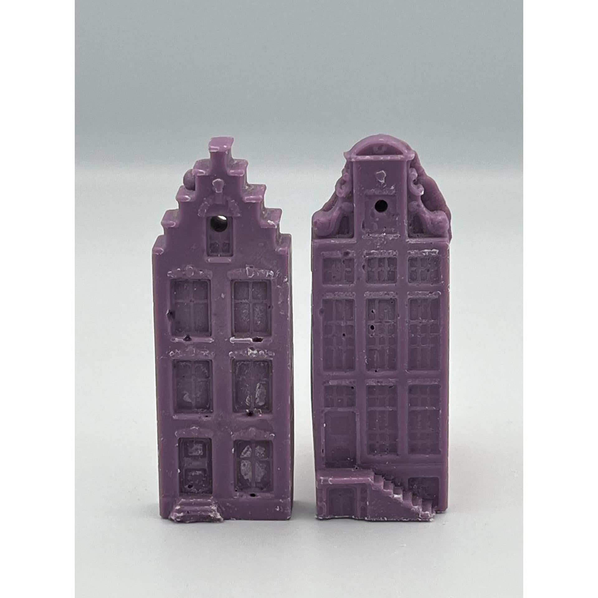 Vos decorations huisje geur bosbes set a 2