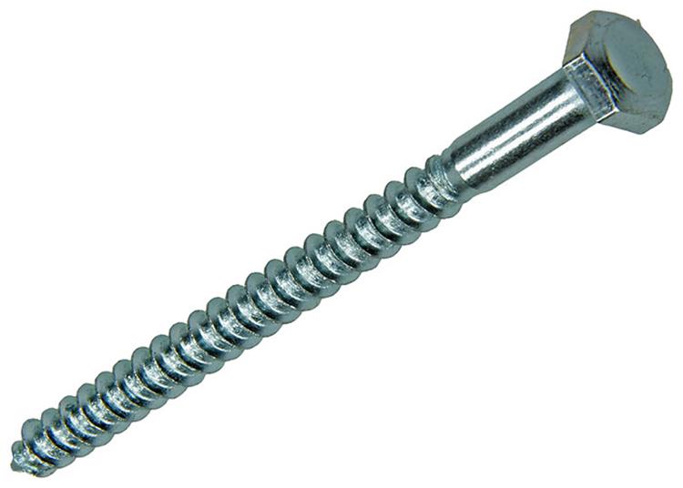 Mack 1007034 - houtdraadbout staal verzinkt 100 st 6 x 80 mm | 2 stuks