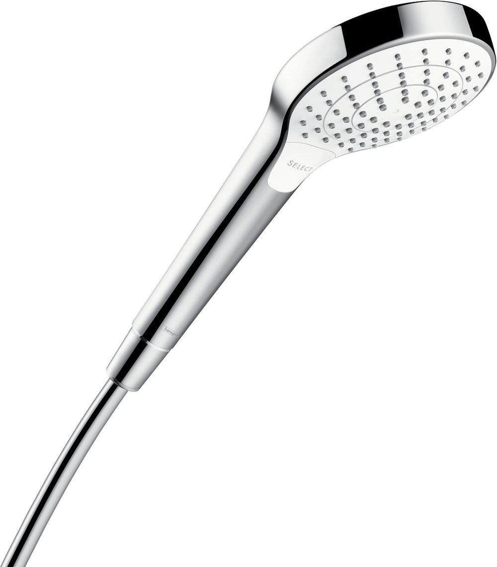 Hansgrohe croma s - handdouche - select-knop bediening - wit chroom