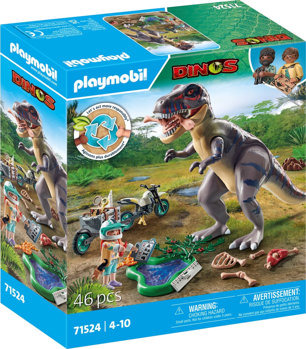 Playmobil Dino's T-Rex Sporenonderzoek - 71524