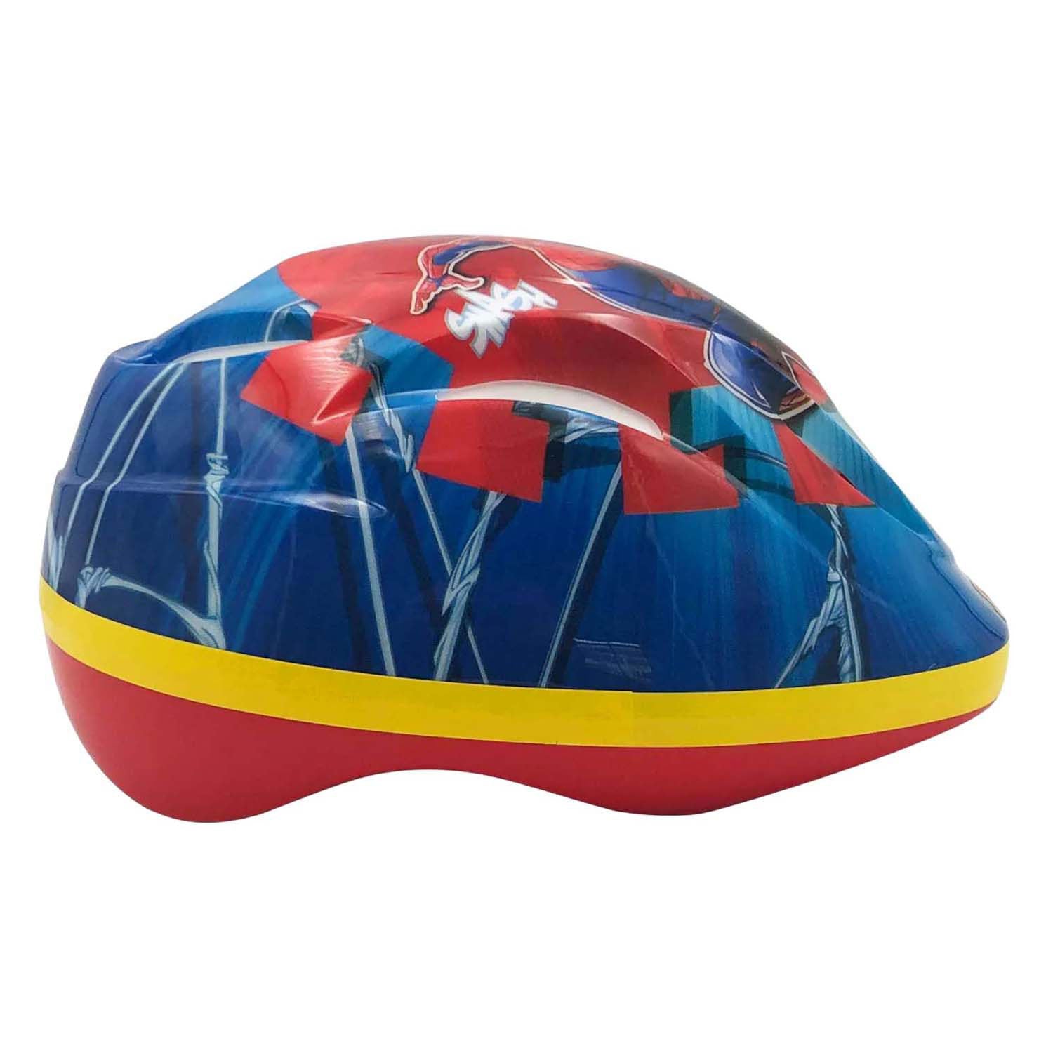 fietshelm Spider-Man jongens 51-55 cm Blauww rood