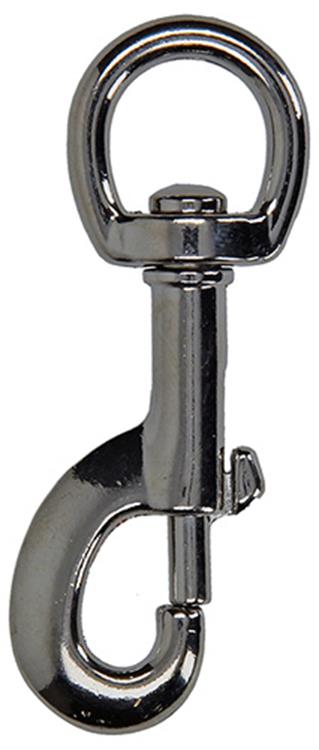 Mack 1008476 - 1 musketonhaak 16 x 89mm vernikkeld | 10 stuks