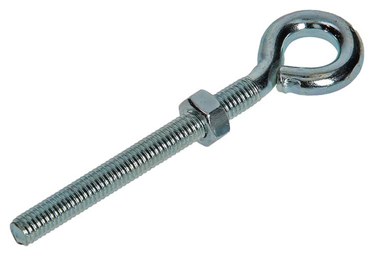 Mack 1008548 - 2 oogbouten + moer m6 x 60mm verzinkt | 10 stuks