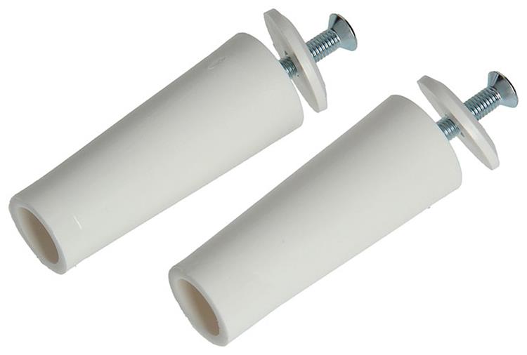 Mack 1010112 - 2 stootdoppen wit 60mm | 10 stuks