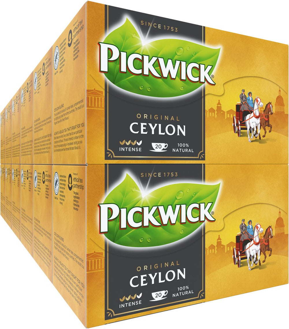 Pickwick theezakjes ceylon tea blend - 12 x 20 theezakjes