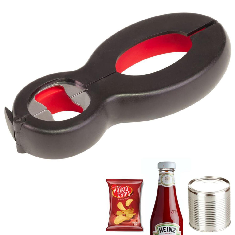 Westmark universele blik-, fles- en dekselopener uit kunststof - 14x6x2,5cm