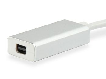 Equip 133457 USB type C mannelijk naar mini DisplayPort vrouwelijk adapter, 15 cm