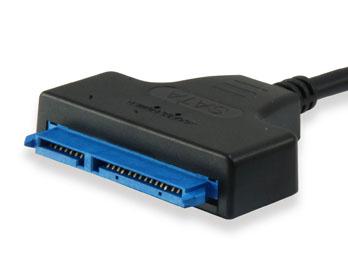 Equip 133456 USB type C mannelijk naar SATA mannelijke adapter, 50 cm