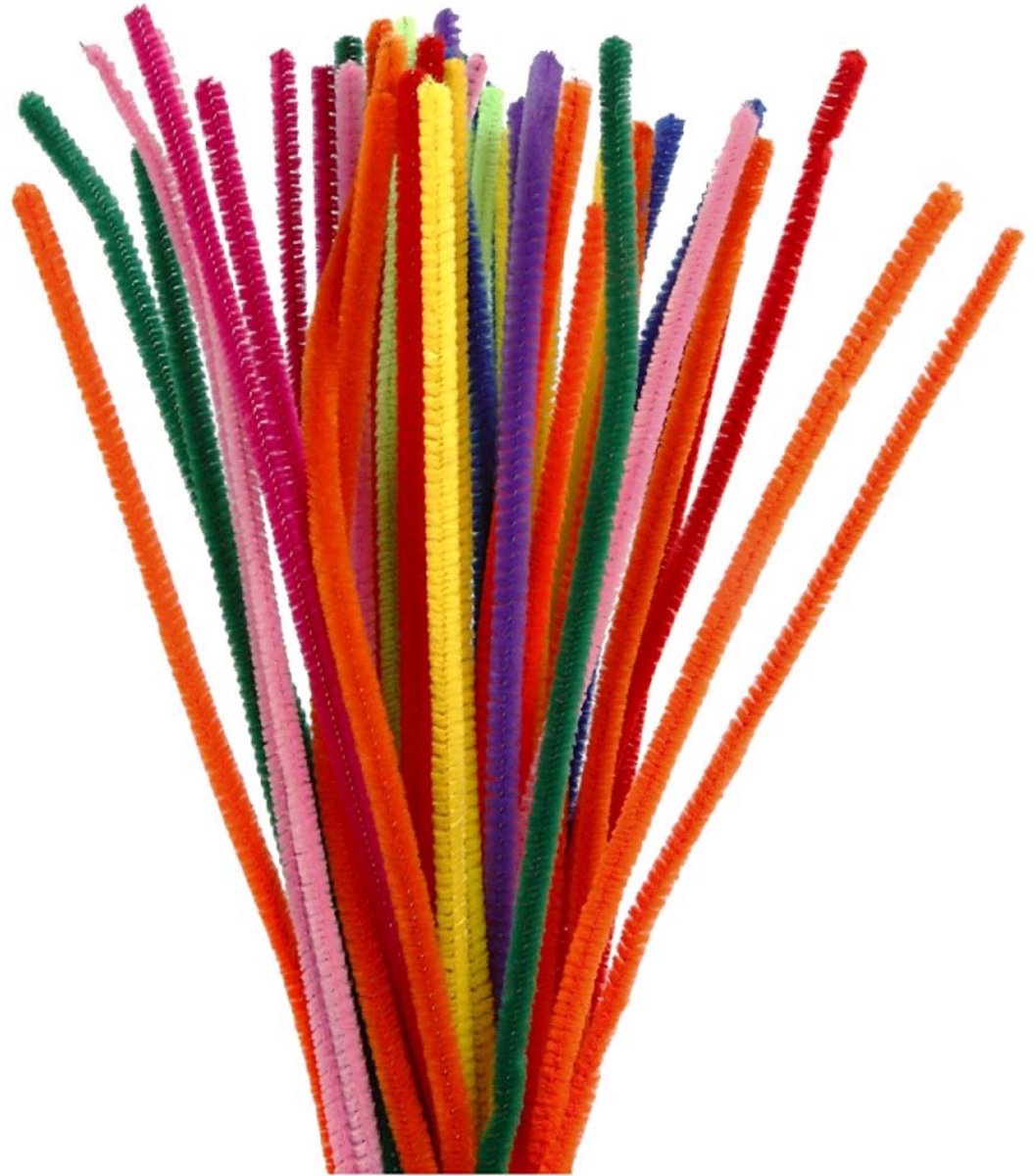 Creativ Company chenille wire colour 30cm, 50 pcs.