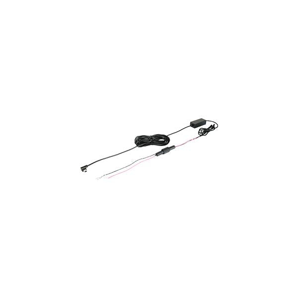 Transcend ts-dpk2 drivepro hardwire stroomkabel, mini-usb micro-usb, 4m, zwart