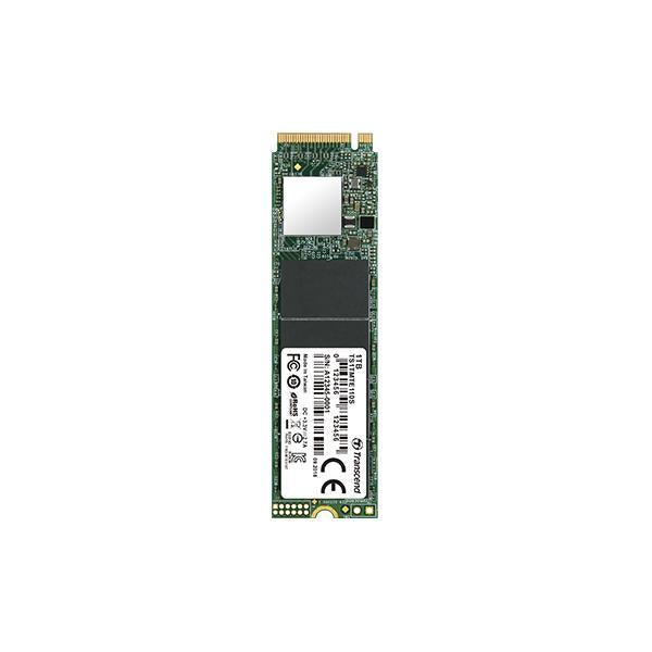 Transcend ts256gmte110s 110s pcie ssd, nvme pcie 3x4, 256gb, 3d nand, 1500 400 mbs, 90k iops