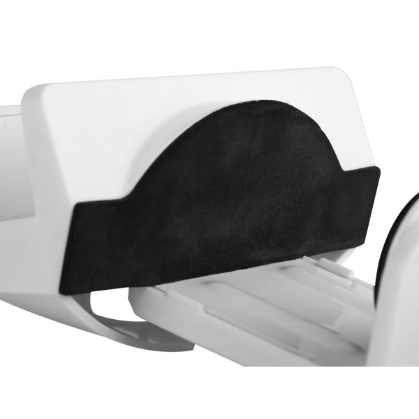 Equip 650806 clamp-on powerstrip holder, abs, steel, white