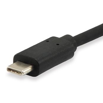 Equip 133467 USB type-C naar DisplayPort-kabel, mannelijk mannelijk, recht, 1,8 m, zwart