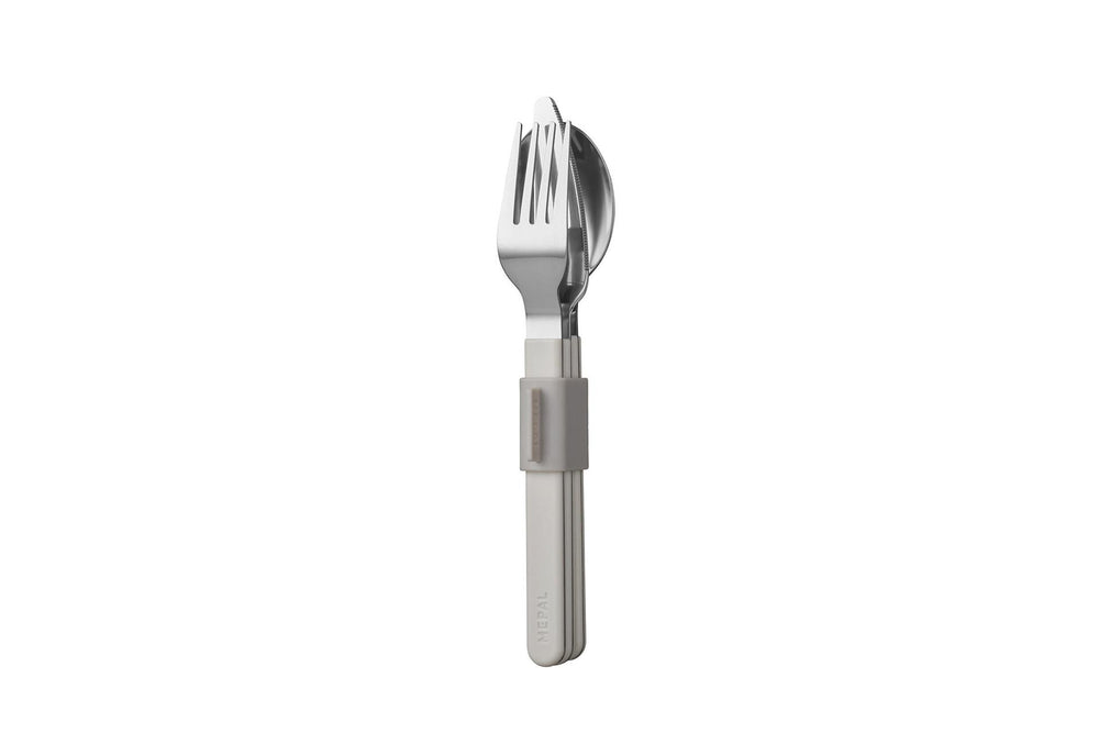 Mepal bestekset silueta 3-delig - nordic white