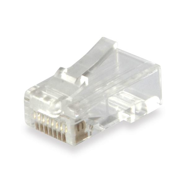 Equip 121144 rj45 connectorset van 100 stuks, utp, cat.6