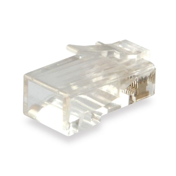 Equip 121144 rj45 connectorset van 100 stuks, utp, cat.6