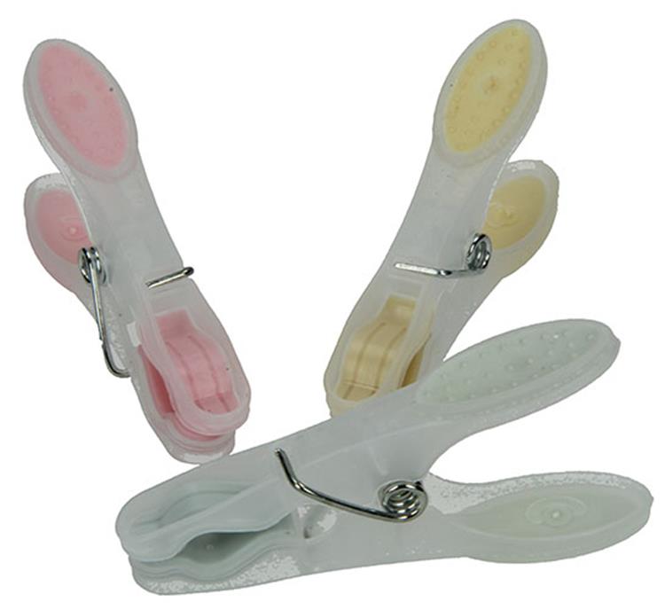 Moerman 1003413 - wasknijpers soft grip 24st | 12 stuks