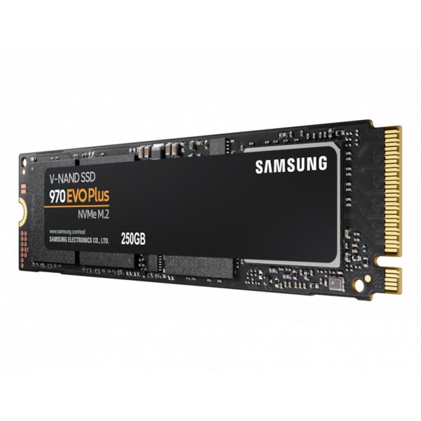 Samsung mz-v7s250bw evo 970 plus ssd, 250 gb, m.2 2280, v-nand mlc, 3500 3300 mb s, 550.000 iops