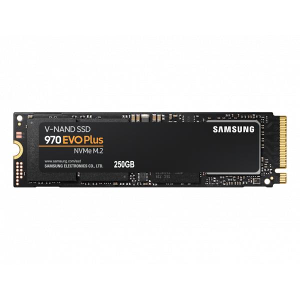 Samsung mz-v7s250bw evo 970 plus ssd, 250 gb, m.2 2280, v-nand mlc, 3500 3300 mb s, 550.000 iops