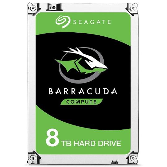 Seagate st8000dm004 barracuda hdd, 8 tb, 3.5 , sata3 6 gbps, 5400 rpm, 256mb, 220 mib s