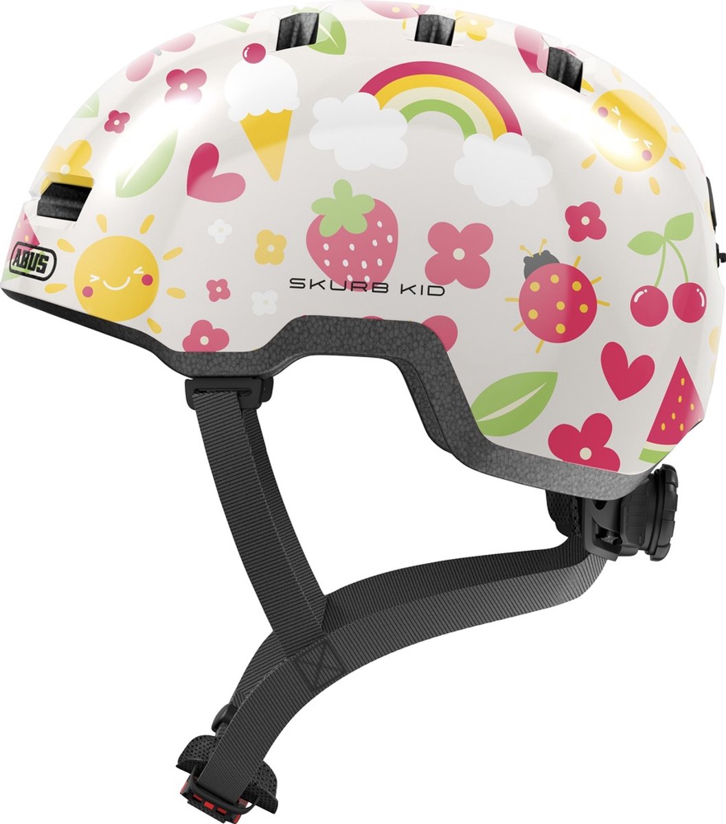 Abus helm skurb kind crème zomer m 50-55cm