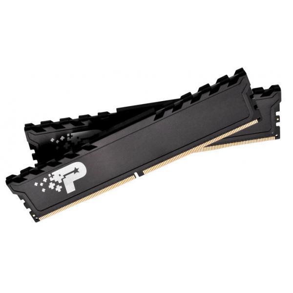Patriot psp416g2666kh1long-dimm sl premium, 16gb kit, ddr4, udimm, 2666mhz, cl19, 1.2v, hitteschild