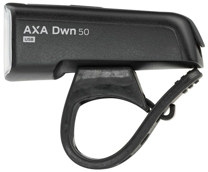 Axa koplamp dwn front 50 lux - usb-c oplaadbaar