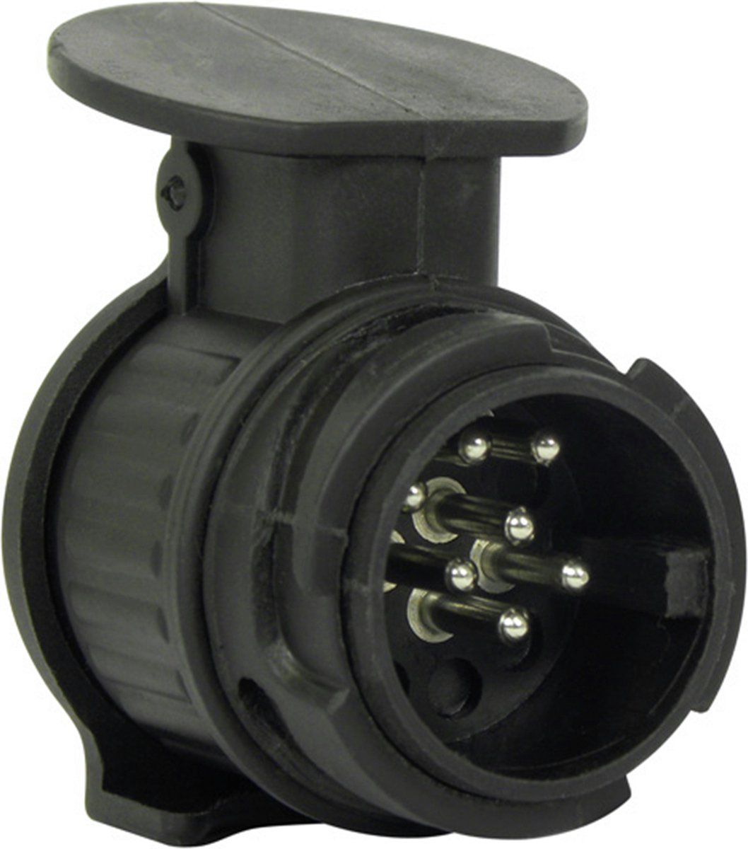 Carpoint adapter 13-polig naar 7-polig – 12v – plug play – voor auto caravan – duurzaam kunststof – compact