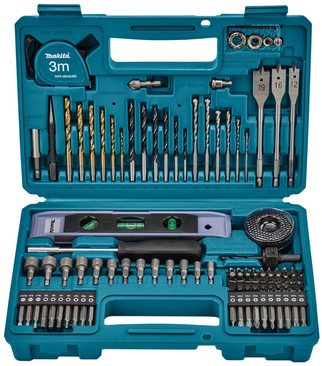 Makita accessoires makita boor bitset 102-dlg - e-10730