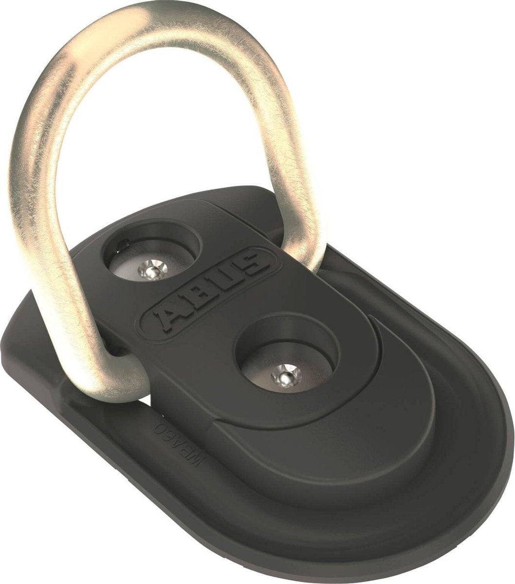 Abus vloeranker WBA 60 - Zwart - Kettingslot